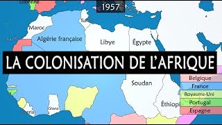 La colonisation de lAfrique  Résumé sur cartes [upl. by Penelopa813]