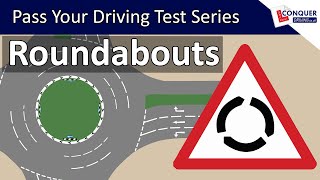 Roundabouts Driving Lesson UK  Pass your Driving Test Series [upl. by Hanoy]