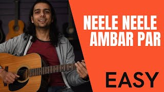 Neele Neele Ambar Par  Guitar Lesson  Acoustic Guitar Tabs Tutorial  Easy Guitar Chords [upl. by Pain]