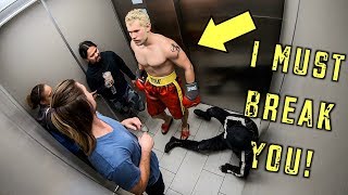 IVAN DRAGO ELEVATOR PRANK [upl. by Marala176]