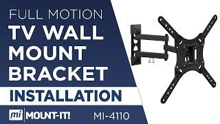 Full Motion TV Wall Mount  Assembly MI4110 [upl. by Nathalie205]