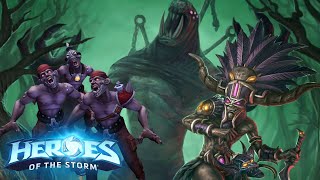 Nazeebos🧟 Zombies TAKE EVERYTHING IN THEIR PATH  Heroes of the Storm Hots Nazeebo Gameplay [upl. by Teddy]