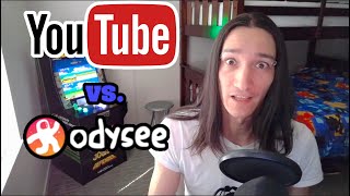 YouTube vs Odysee Earnings Comparison  Ad Revenue LBRY Tokens [upl. by Dimphia]