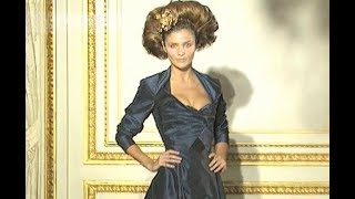 VIVIENNE WESTWOOD Spring Summer 1998 Paris  Fashion Channel [upl. by Annaehs]