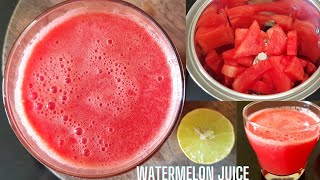 Watermelon Juice  How to make watermelon juice [upl. by Danie]