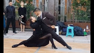 Amazing Real Tango Street Dance in Buenos Aires Argentina [upl. by Kielty]