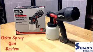 Ozito Spray Gun review [upl. by Sutsugua]