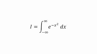 The Gaussian Integral [upl. by Larochelle]