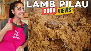 How To Make PERFECT Lamb Pilau  Pulao  Pilaf Rice Recipe Tutorial DIY [upl. by Nerat786]