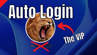 How to Auto Login in Windows 11 [upl. by Cecilla]