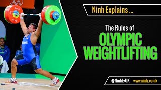 The Rules of Olympic Weightlifting  EXPLAINED [upl. by Gerita]