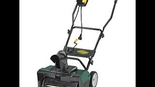 Yardworks 10A Electric Snow thrower [upl. by Mulvihill]