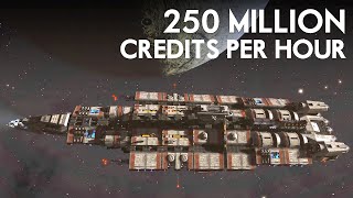 Elite Dangerous  The 250 Million Credits Per Hour Fleet Carrier Mining Hotspot [upl. by Fitting]