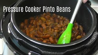 Pressure Cooker Pinto Beans  No Soak Quick Cook Beans  Cosori 2 Quart Electric Pressure Cooker [upl. by Lotti]