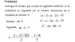 Problemas con ecuaciones de segundo grado [upl. by Chrysa]