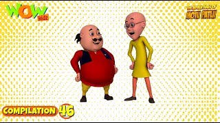 Motu Patlu  Non stop 3 episodes  3D Animation for kids  46 [upl. by Tammara]