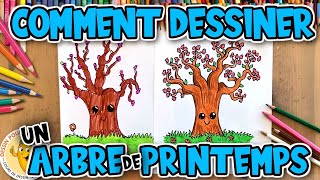 Comment dessiner un ARBRE pour enfant [upl. by Postman]