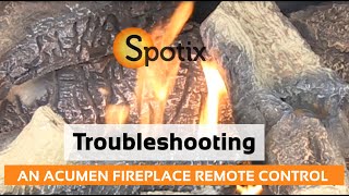 Troubleshooting an Acumen Fireplace Remote Control [upl. by Narik]