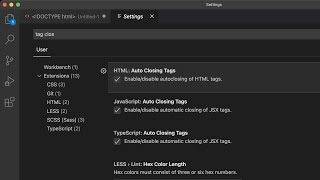 VS Code Annoying Auto Closing Tags Behavior [upl. by Pardo134]