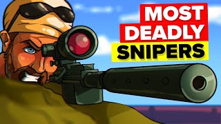 10 Deadliest Snipers In The History Of The World [upl. by Ahsenad]