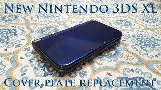 How to swap faceplates on New Nintendo 3DS XL [upl. by Taro]