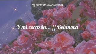 Y mí corazón  Belanova letra [upl. by Eedrahc]