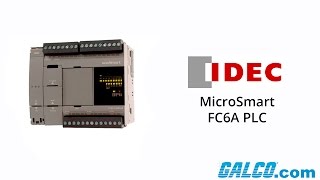 Idecs MicroSmart FC6A Series PLC [upl. by Pyotr]