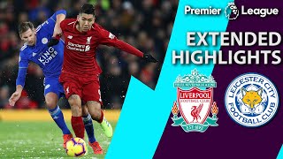 Liverpool v Leicester City  PREMIER LEAGUE EXTENDED HIGHLIGHTS  13019  NBC Sports [upl. by Jillayne]