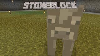 StoneBlock  FLUID COWS E09 Modded Minecraft [upl. by Elvera]