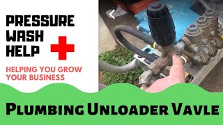 How To Plumb A Unloader Valve To Buffer Tank [upl. by Bronez943]