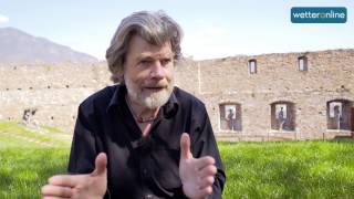 Reinhold Messner im Interview  WetterReporter 07042017 [upl. by Tennaj]