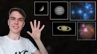 The 5 Easiest Objects to See With Your Telescope [upl. by Haek930]