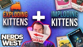 Exploding Kittens amp Imploding Kittens  Board Game Playthrough [upl. by Pattin445]