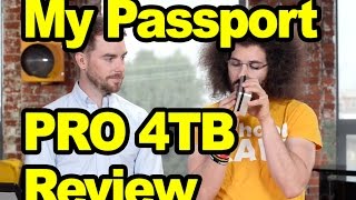 Western Digital My Passport PRO 4TB Thunderbolt Review [upl. by Samaria]