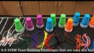 K5 STEM Team Building Activity [upl. by Asseram230]