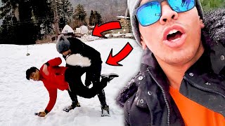 TROLLING YOUTUBERS IN MANALI [upl. by Nesnar]