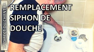 REMPLACEMENT SIPHON DE DOUCHE [upl. by Llerraf]