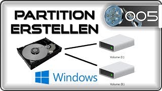 Festplatte partitionieren in Windows  HHD SSD M2 [upl. by Sculley]