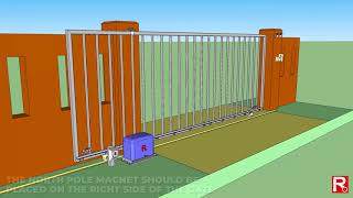 Magnet Alignment  Sliding Gate Troubleshooting [upl. by Eneleoj]