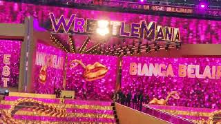 WWE Bianca Belair Wrestlemania 39 Entrance [upl. by Lomaj685]