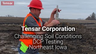 Tensar DCP Testing  Northeast Iowa [upl. by Shing]