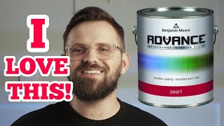 BENJAMIN MOORE ADVANCE REVIEW  Awesome Paint for Cabinets and Trim [upl. by Correy]