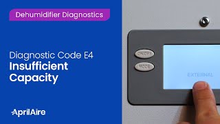 Diagnostic Code E4 – Insufficient Capacity [upl. by Gernhard]