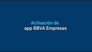 Registro de celular y asignación de token móvil BBVA Empresas [upl. by Kentiggerma]