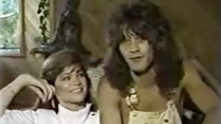 Edward Van Halen amp Valerie Bertinelli  Interview 1982 [upl. by Eelrefinnej]