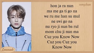 NCT U  Know Now Easy Lyrics [upl. by Orsola123]