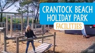 Facilities at Crantock Beach Holiday Park [upl. by Aziza275]