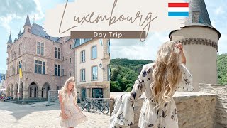 LUXEMBOURG DAY TRIP  Travel Vlog 🇱🇺 [upl. by Fiona]