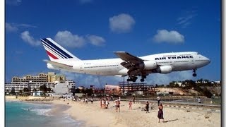 Der gefährlichste Flughafen der Welt  Meine Videos vom MahoBeach aus St Maarten [upl. by Karalee]