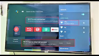 How to Fix All Wi Fi Problem for Android Smart TV Not Connected No Internet Authentication [upl. by Ettenaj362]